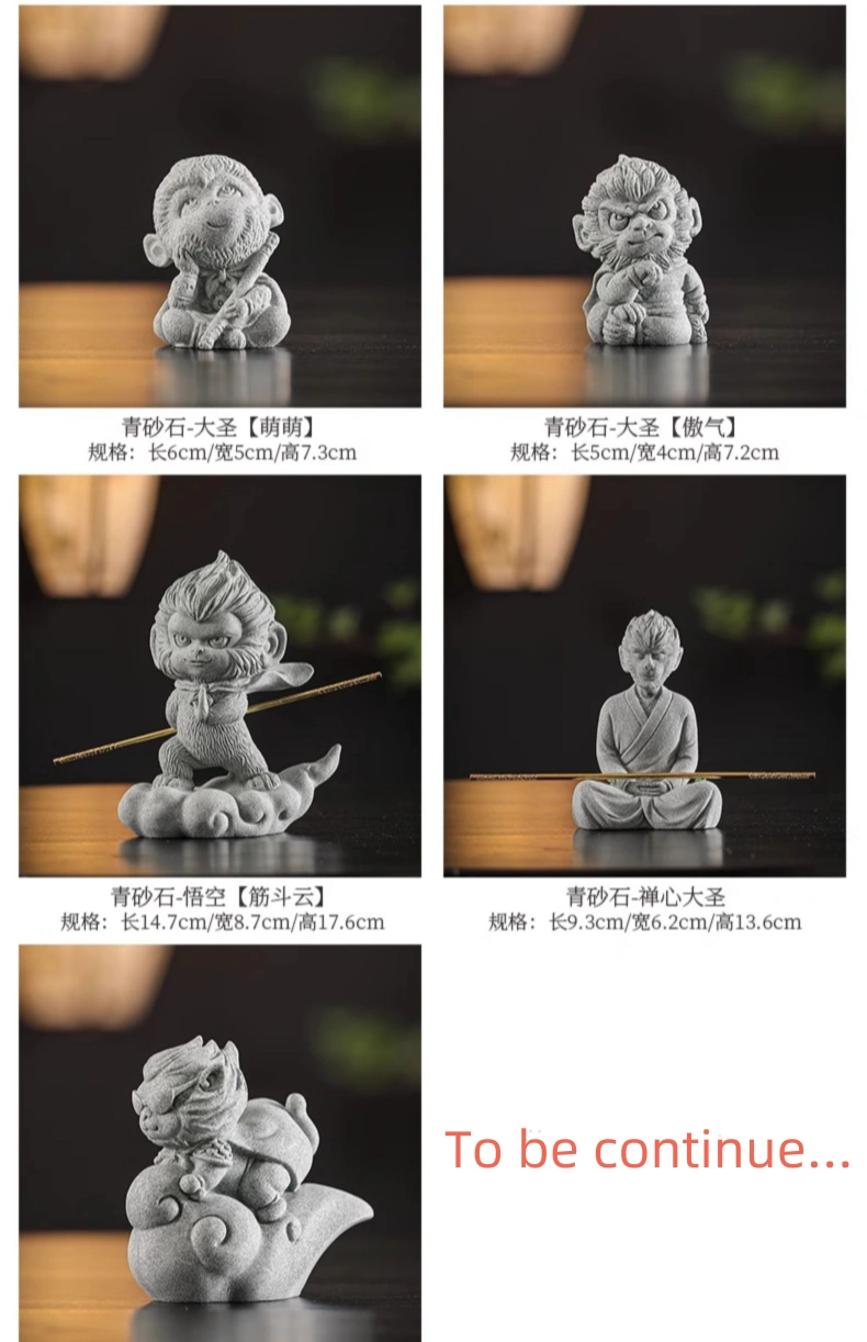 Stone Cartoon Wukong Handcraft-Details999